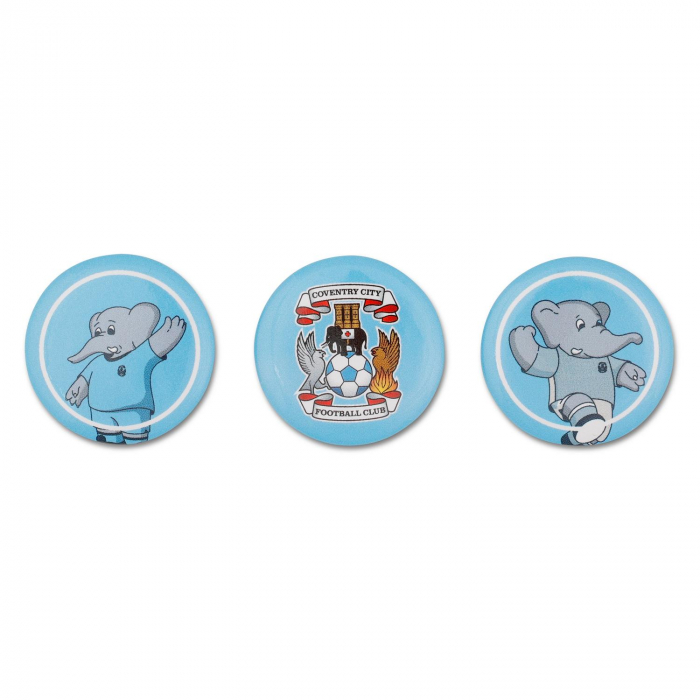 Sam 3 Pack Badges