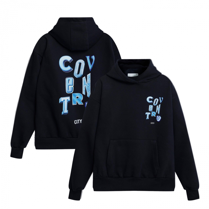 Coventry City Lettering Oversized Hoodie