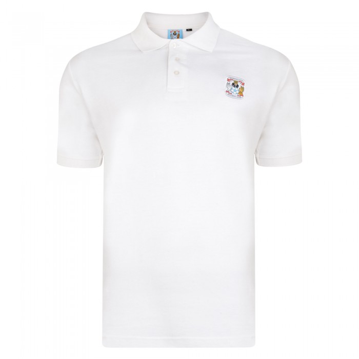 Coventry Mens Essential White Polo