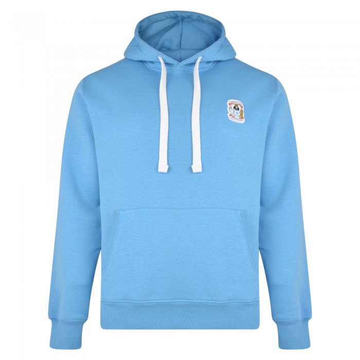 Coventry Mens Essential Sky Blue Hoodie