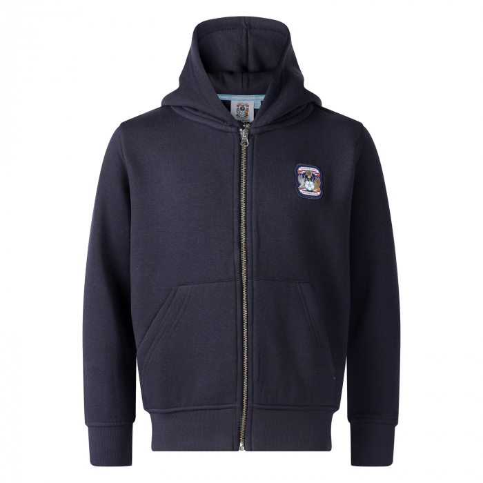Coventry City Essential Junior Zip Hoodie