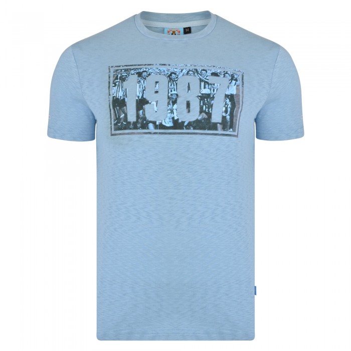 Coventry Mens Photo Print Marl T-Shirt