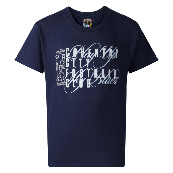 Coventry City Adult Scribe Graphic T-Shirt