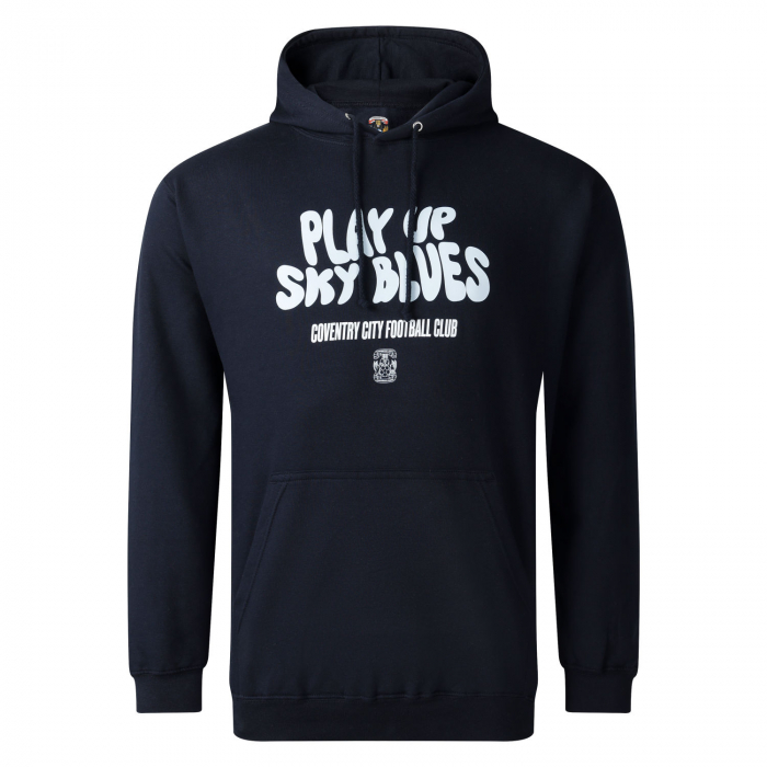 Coventry City Adult Play Up Sky Blues Hoodie