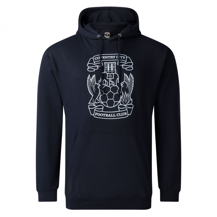 Coventry City Junior Crest Graphic Hoodie