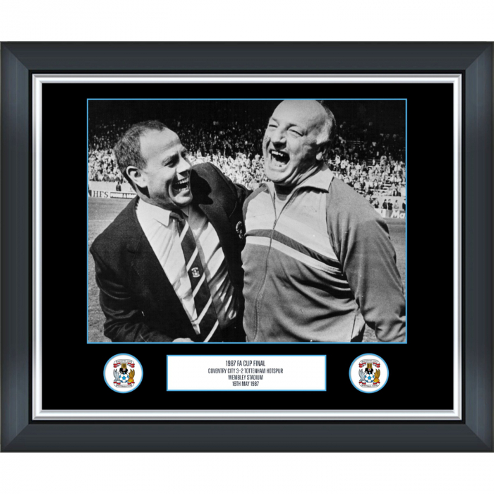 1987 FA Cup Final Managers Trophy Celebration Fram