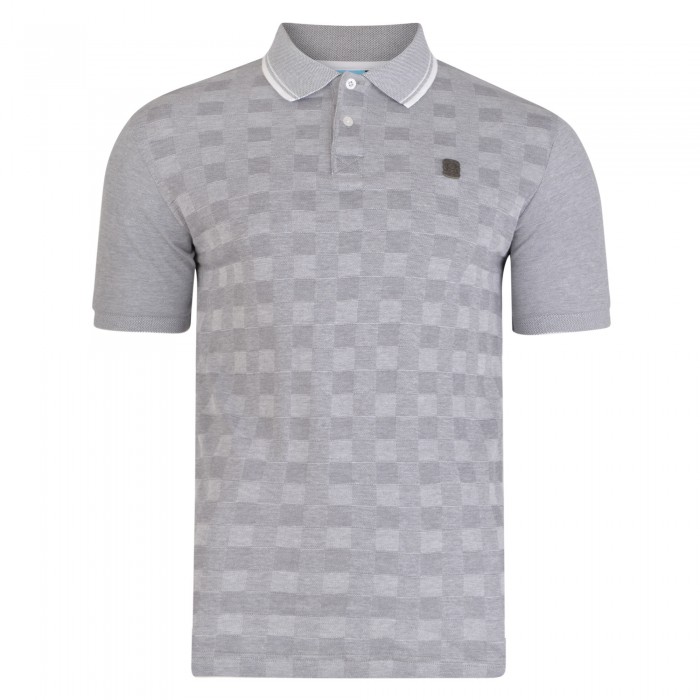 Coventry Mens Square Jacquard Polo