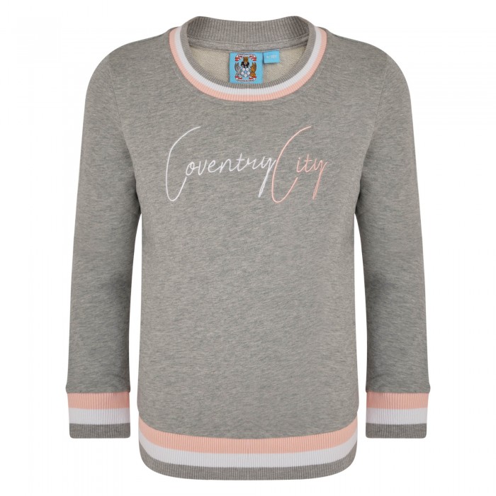 Coventry Girls Tipped Rib Sweat