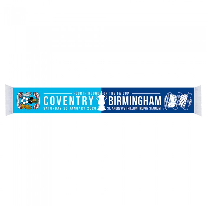 Limited Edition FA Cup CCFC Vs BCFC Scarf